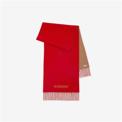 tissu burberry camel|Reversible Cashmere Scarf in Pillar/camel .